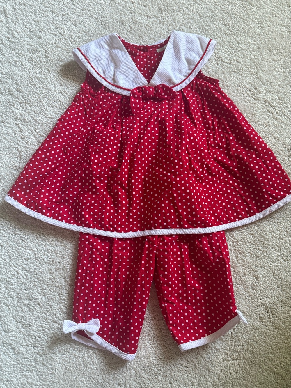 Polka Dot Two Piece Set 2T
